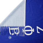 Load image into Gallery viewer, ZPB Sorority Blue Shield Fashion Shawl Scarf
