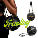 Load image into Gallery viewer, Purple and Black Graffiti Basketball Bag | | 8.5 Inches
